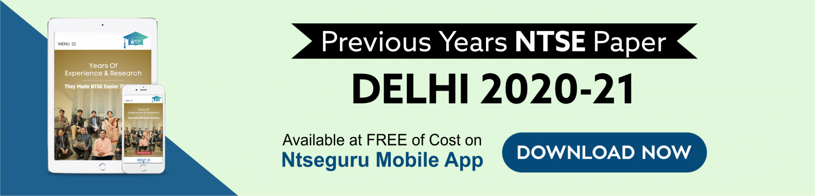 NTSE Previous Year PapersÂ DelhiÂ 2020-21